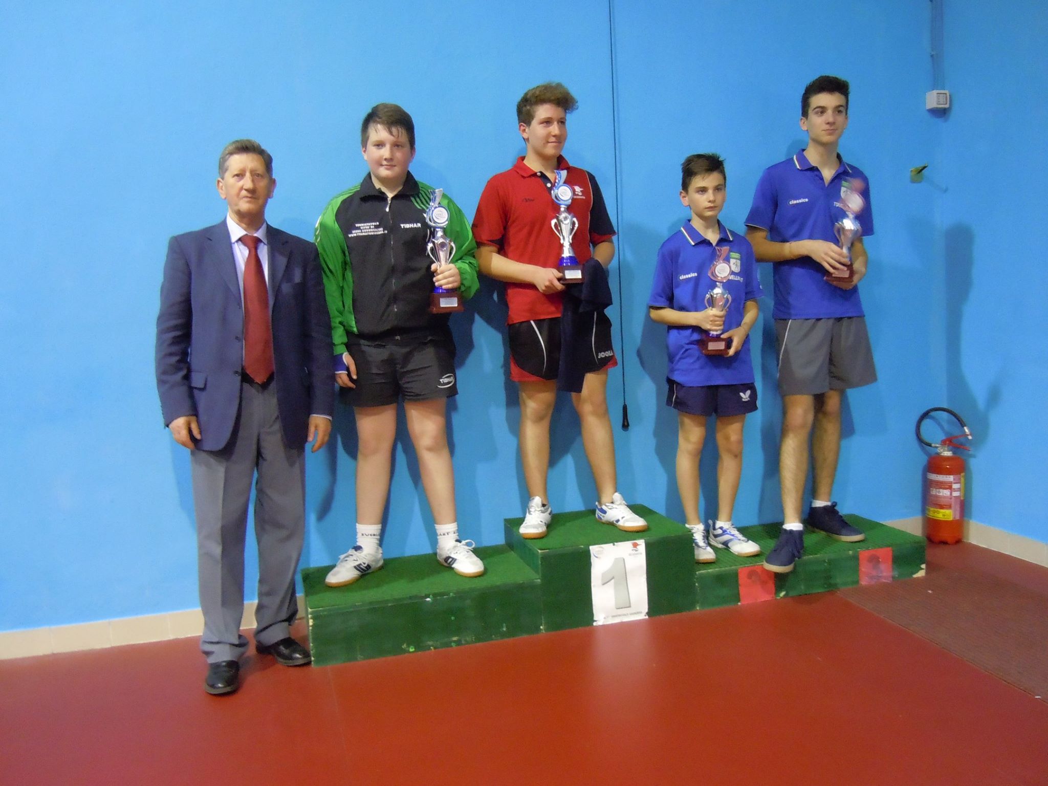 Titoli e podi ai Campionati regionali giovanili per il TT San Nicola CE