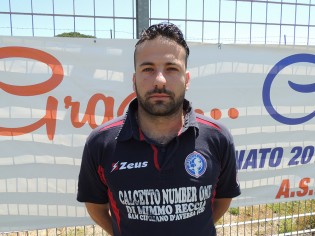 Carlo Marino portiere dell'Albanova