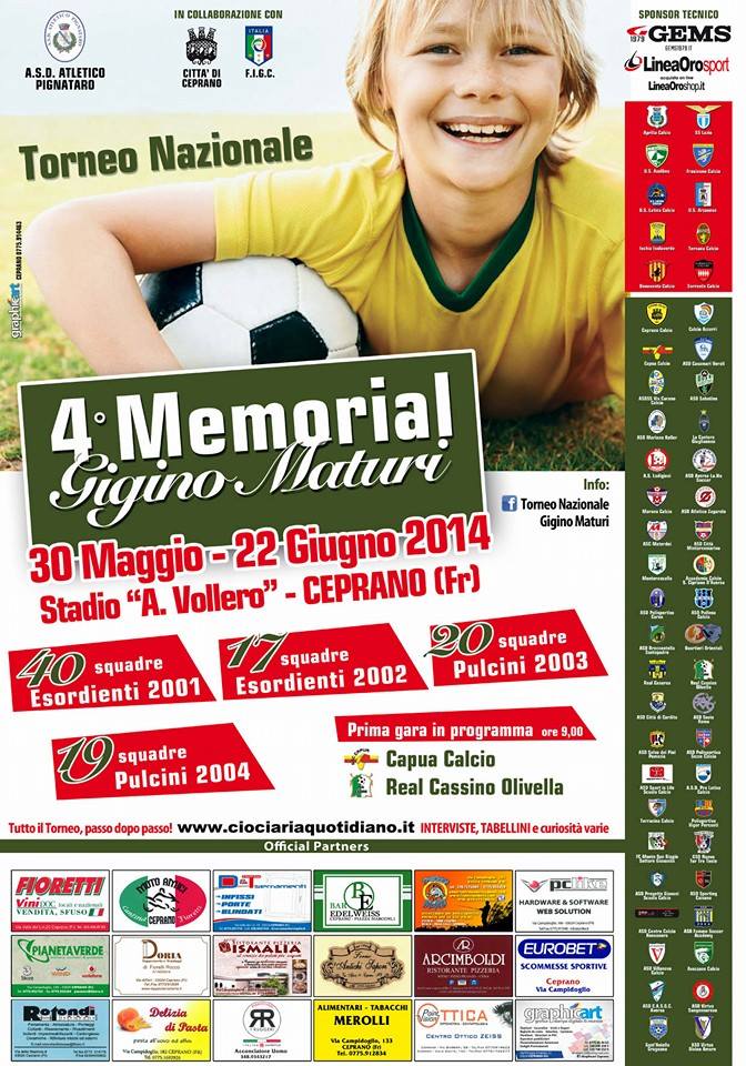 Ottimo esordio per la Vis Carano al torneo giovanile nazionale “Gigino Maturi”