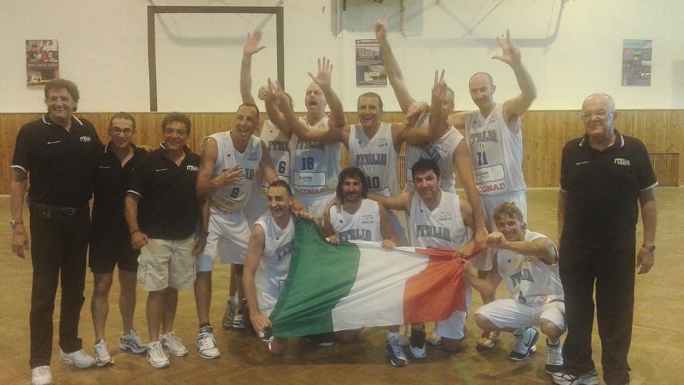 Basket over 45: quattro ex bianconeri campioni d’Europa