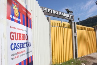 Una veduta dello stadio ?pietro Barbetti' di Gubbio