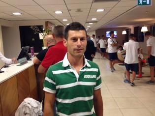 Carrus all'Holiday Inn (Foto Casertana Fc)