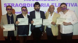 I dirigenti premiati