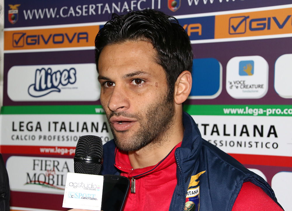 Casertana, c’è l’accordo con D’Alterio: “Pronto per un’altra grande avventura”