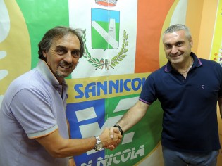 Antonio Cioffi con il presidente Desiato