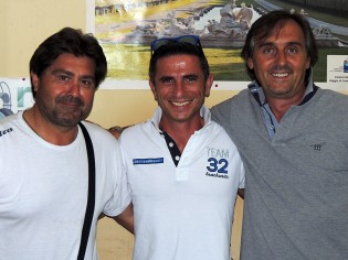 Il presidente Desiato con gli altri dirigenti