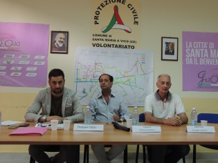 Un momento della conferenza stampa