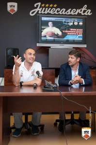 Il presidente Barbagallo con Enzo Esposito