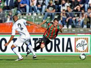 Gotti in azione con la maglia della Terana (Foto Stefano Principi)