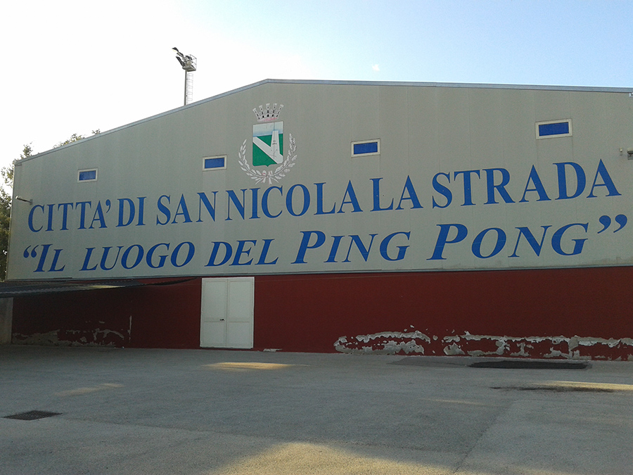 Il ‘Luogo del Ping-Pong’ di San Nicola La Strada diventa Centro Federale Giovanile