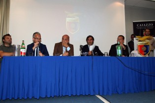 Un momento della presentazione di Gregucci