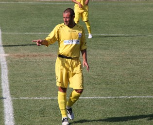 Fabio Visone ai tempi dell'Aversa