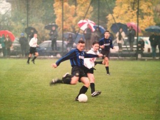 Vincenzo Fruggiero con l'Inter