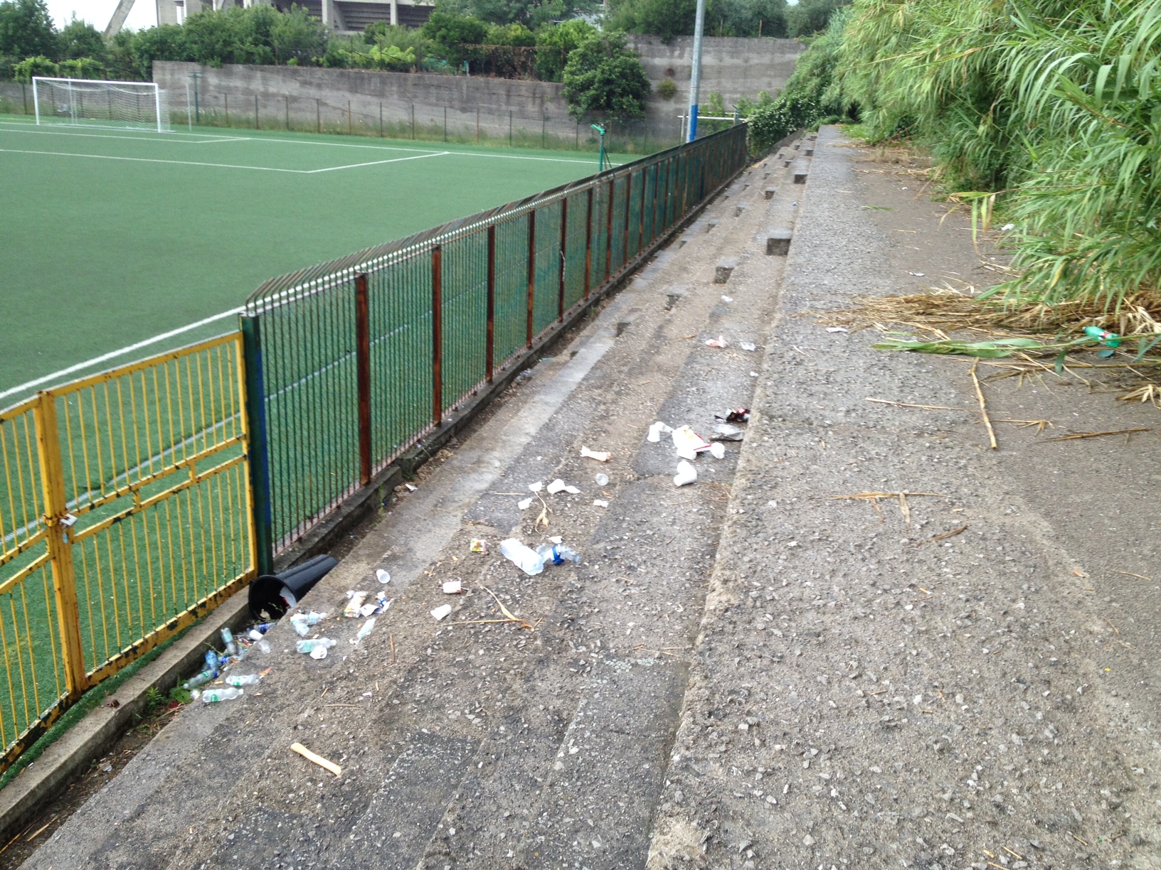 Gli spalti del "Desiderio"