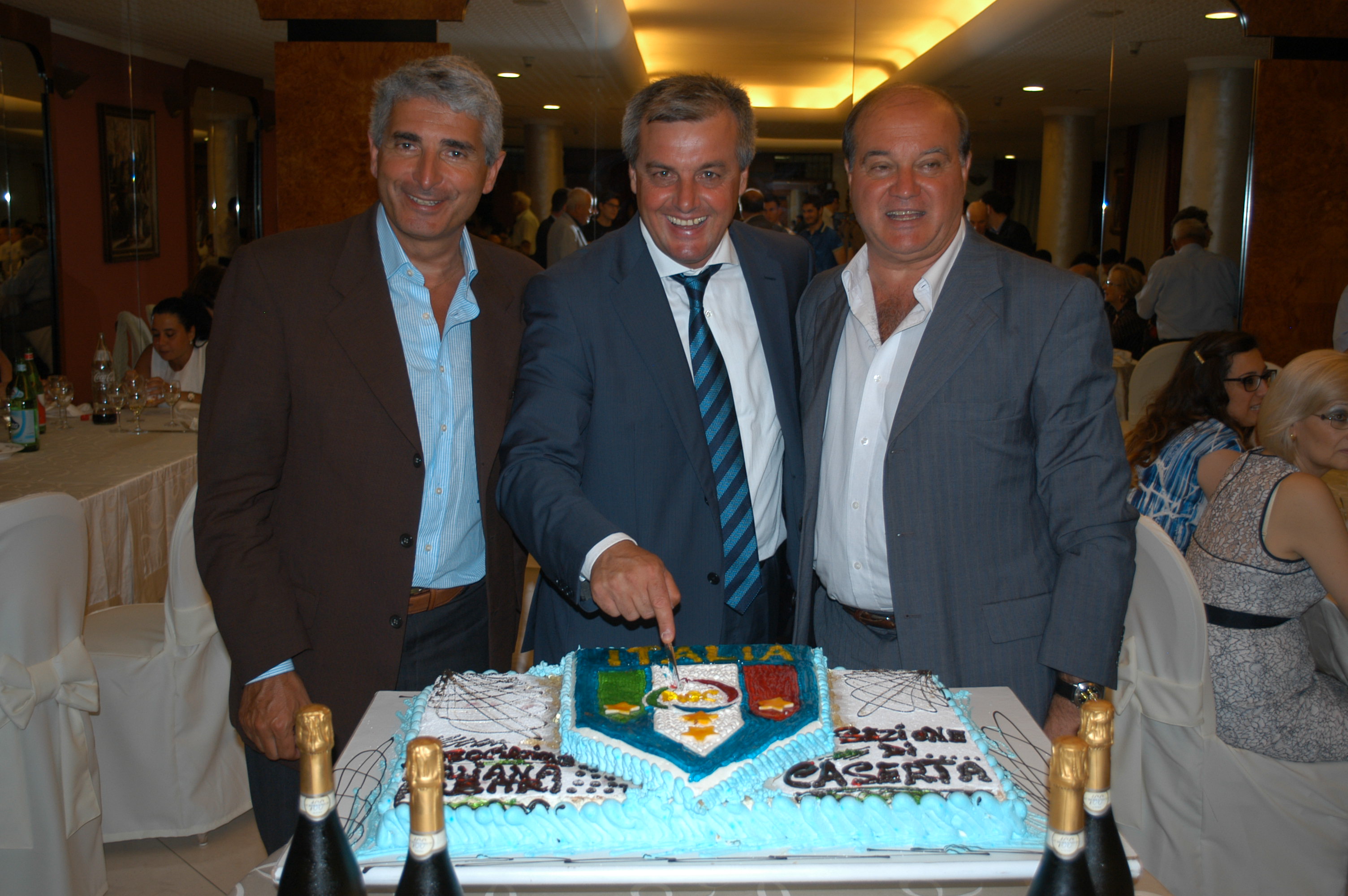 L’Aia di Caserta festeggia le promozioni di Galluccio e Cappola