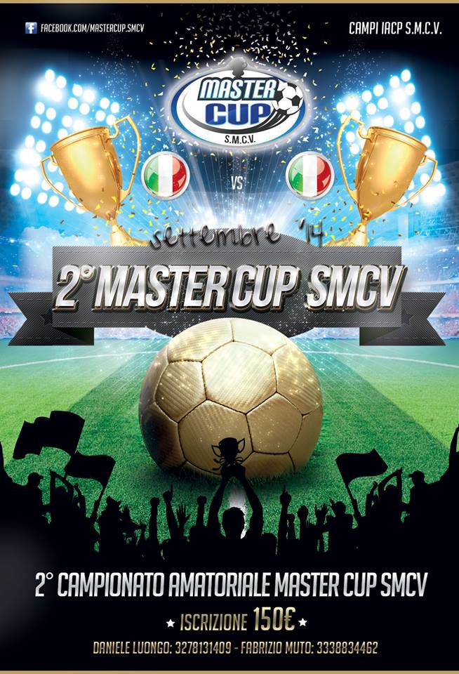 Ancora aperte le iscrizioni alla Master Cup – SMCV