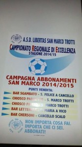 La locandina della campagna acquisti