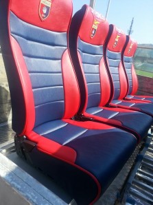 I sedili delle panchine