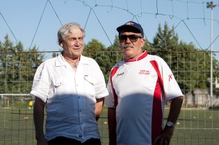 Giuseppe Angelino e il ds Alfredo Aglione