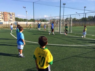 Bambini del Real Gladiator in allenamento 