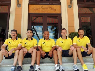 Lo staff tecnico del San Marco Trotti