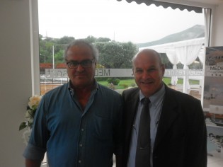 Giuseppe Bruscolotti e Raffaele Piscitelli (foto scattata il 22 luglio)