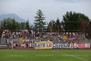 I tifosi della Casertana a Cassino