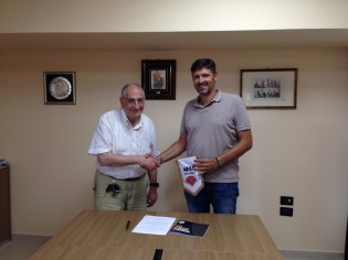 Il presidente Barbagallo con Crescenzo Barletta