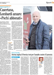 Il giornale in edicola oggi