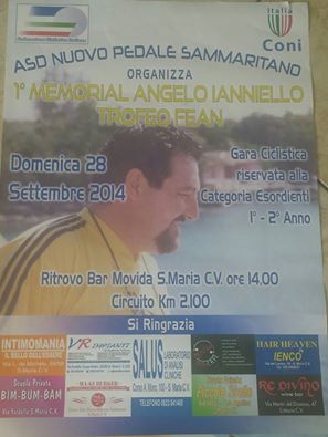Domani gara ciclistica in memoria di Angelo Ianniello