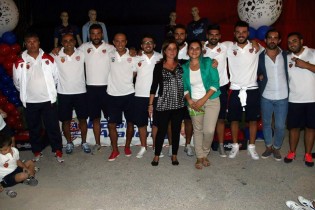 I protagonisti della serata