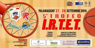 V° Trofeo Irtet, info per la prevendita e accrediti stampa