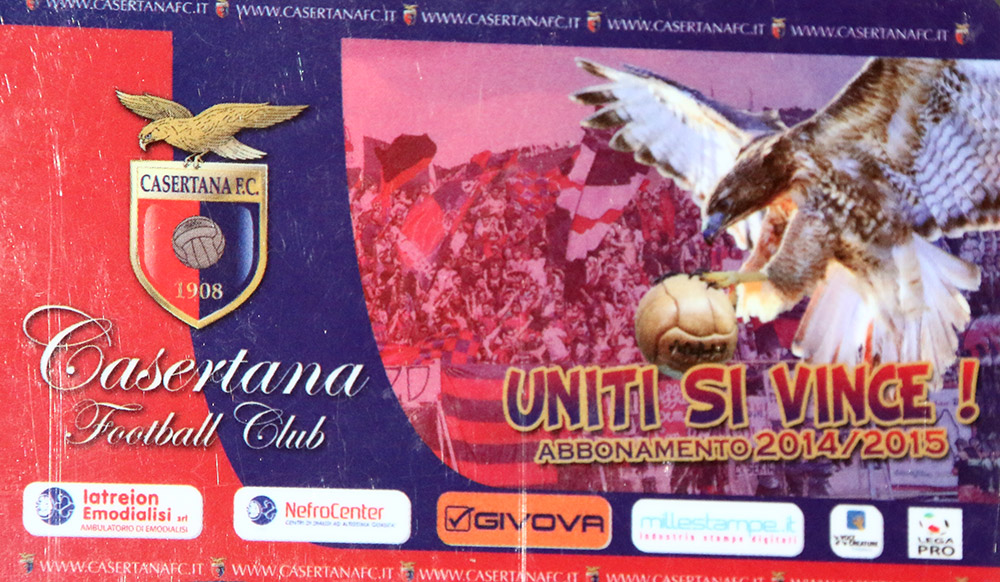 ‘Un Premio per gli Abbonati’, l’iniziativa in occasione di Casertana-Cosenza