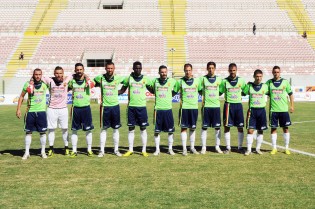 La Casertana a Messina con l'inconfondibile maglia verde