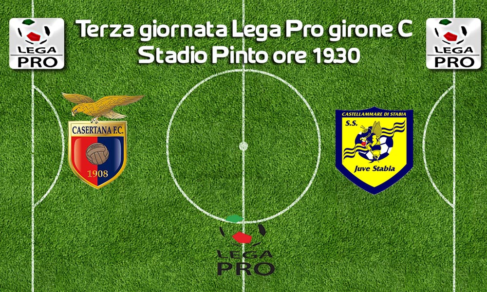 Casertana-Juve Stabia le formazioni ufficiali: