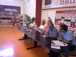 Un momento della conferenza stampa