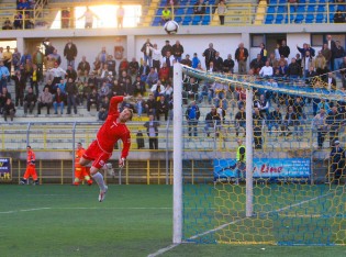 Fumagalli durante Juve Stabia-Marcianise del 2008