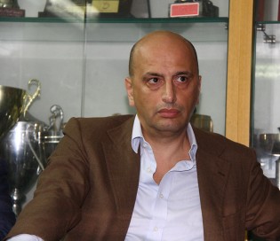 Il presidente della Casertana Giovanni Lombardi 