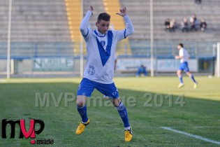 L'esultanza di Saverio Pellecchia (MVP Image)