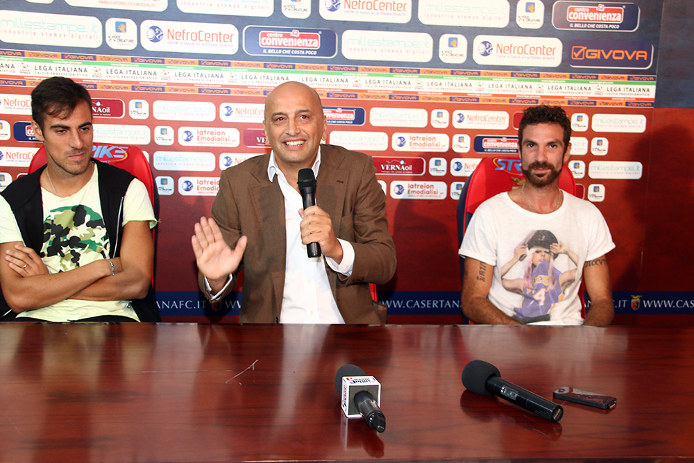 Patron Lombardi spinge in alto la Casertana: “Daremo sempre il massimo per questi colori”