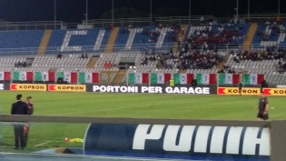 Striscione per Marcello Trotta