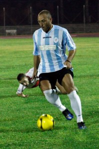 Vincenzo Fruggiero con la maglia del Cassino