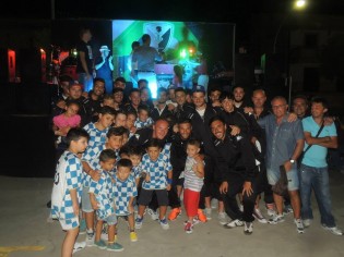 Un momento della serata