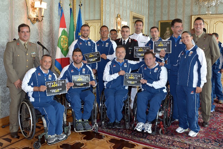 La squadra italiana in partenza per Londra