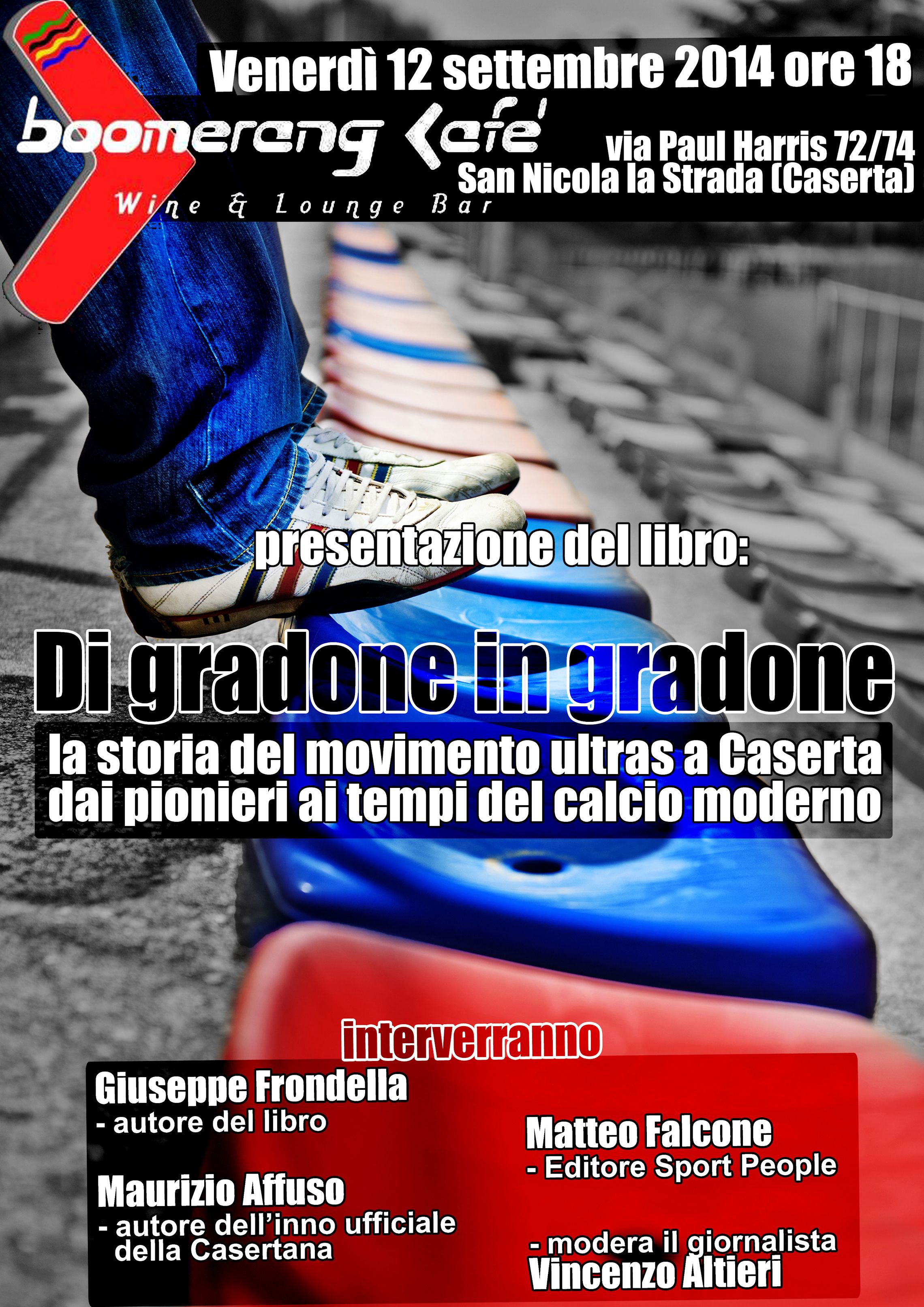 Venerdì la presentazione del libro ‘Di gradone in gradone’