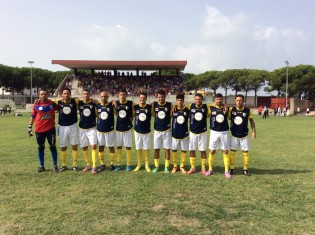 L'undici titolare della Sessana  (foto Cusano)