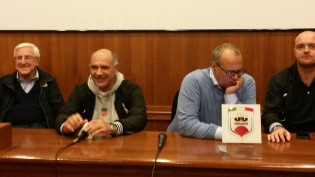 Un momento della conferenza stampa