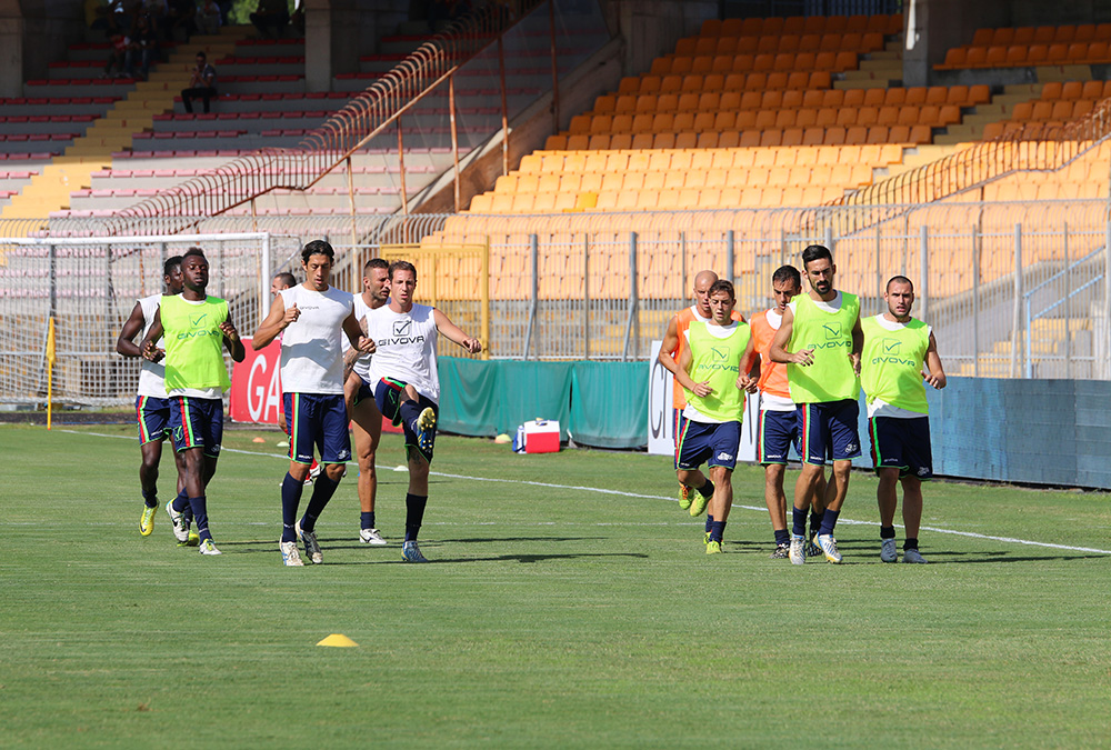 La Casertana da mercoledì al ‘Ciapi’