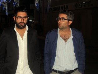 DA SX IL DIMISSIONARIO DS  SALVATORE DIANA COL PRESIDENTE GIUSEPPE ZIPPO