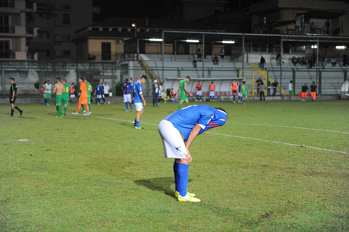 Al Benevento basta mezz’ora per battere l’Aversa, amaro debutto per Marra